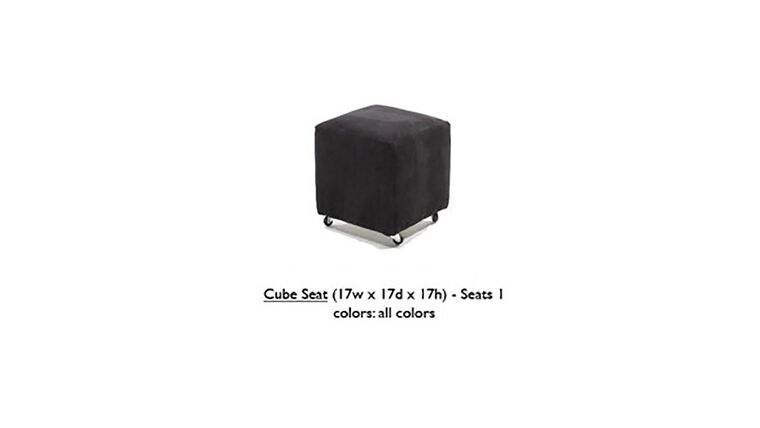 Cube Seat – Black | Rental Cube Seat – Black | Rental