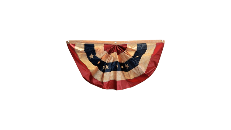 American Flag Vintage Bunting | Rental