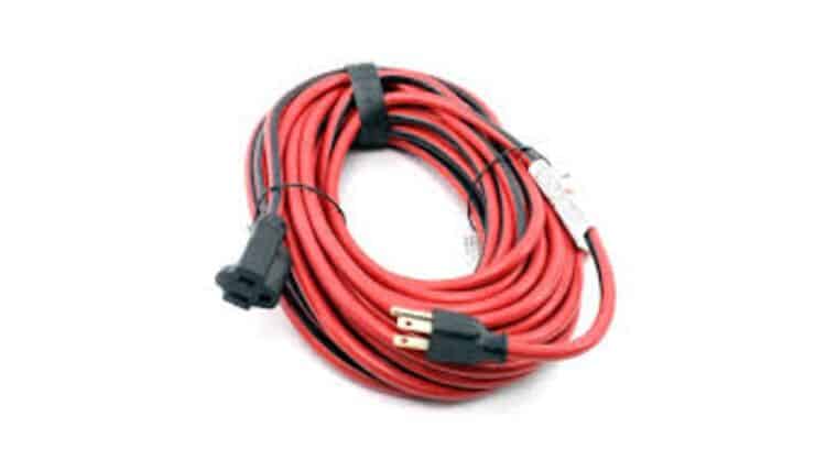 Power Cable | Red | 14/3 | 50′ | Rental