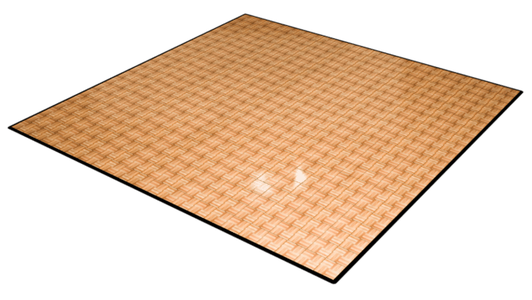 24′ x 24′ Oak Dance Floor | Rental