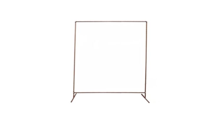 7′ Copper Square Frame Single Pole Base | Rental 7′ Copper Square Frame Single Pole Base | Rental