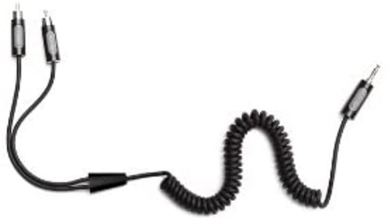 Griffin GC17079 Stereo Connect Cable – Coiled | Rental Griffin GC17079 Stereo Connect Cable – Coiled | Rental