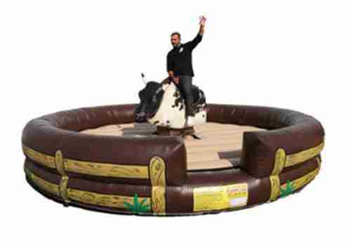 Mechanical Bull With Inflatable Bull Ring | Rental