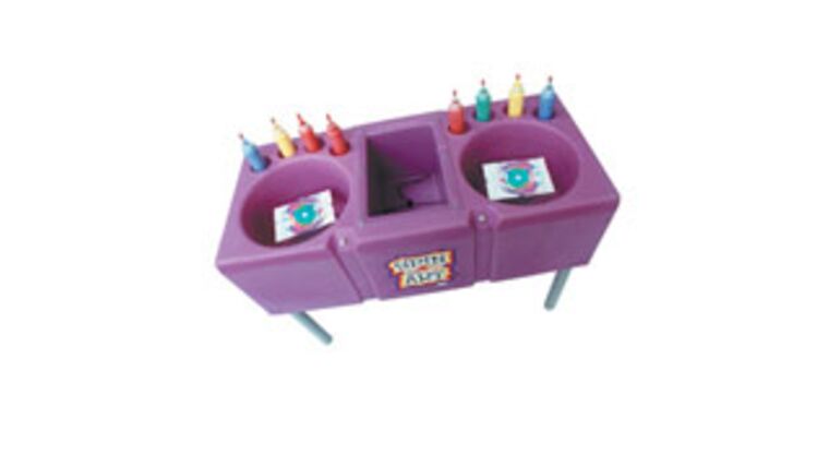 Dual Spin Art Game Carnival Game | Rental Dual Spin Art Game Carnival Game | Rental