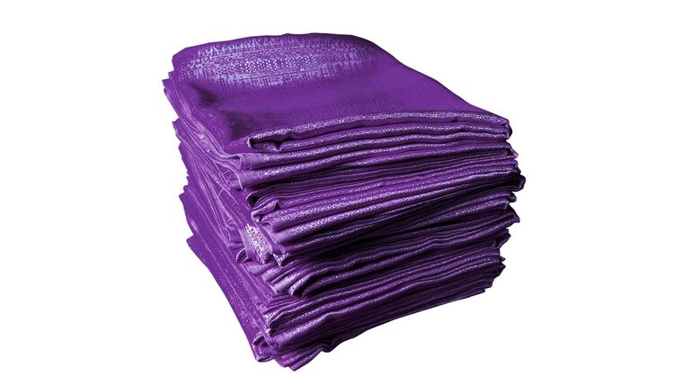 1′ Tall Banjo Valance Drape – Violet | Rental