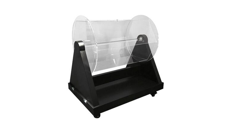 Raffle Drum/Barrel Large Acrylic Floor Standing | Rental Raffle Drum/Barrel Large Acrylic Floor Standing | Rental