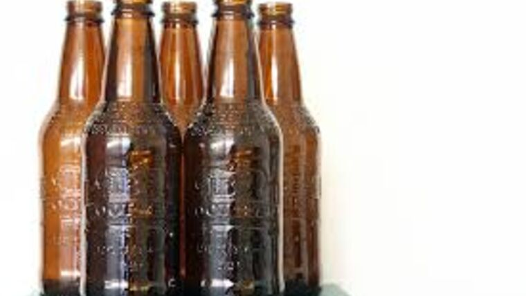 Brown Root Beer Bottle For Ring Toss Game | Rental Brown Root Beer Bottle For Ring Toss Game | Rental