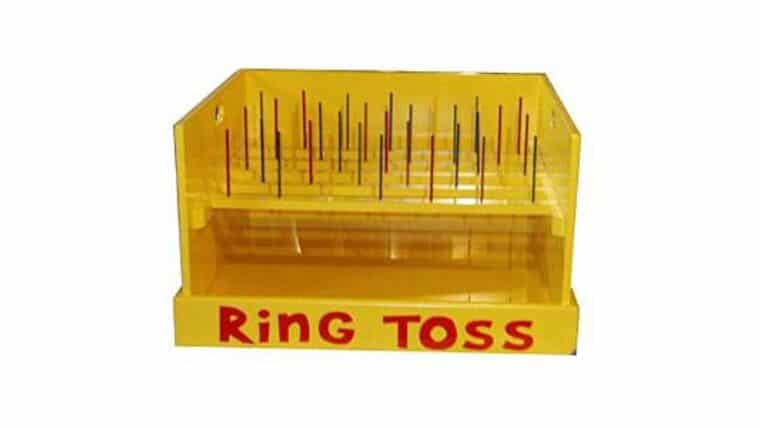 Yellow Pegs Ring Toss Carnival Game | Rental Yellow Pegs Ring Toss Carnival Game | Rental