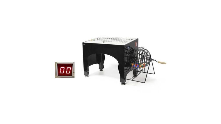 Bingo – Automatic Electronic Bingo Speedy Cage w/Wireless 4″ Display | Rental