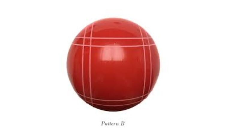 Red Bocce Ball for Bocce Ball Set | Rental