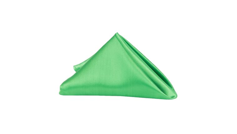 Satin Napkin 20″x20″ – Kelly Green | Rental