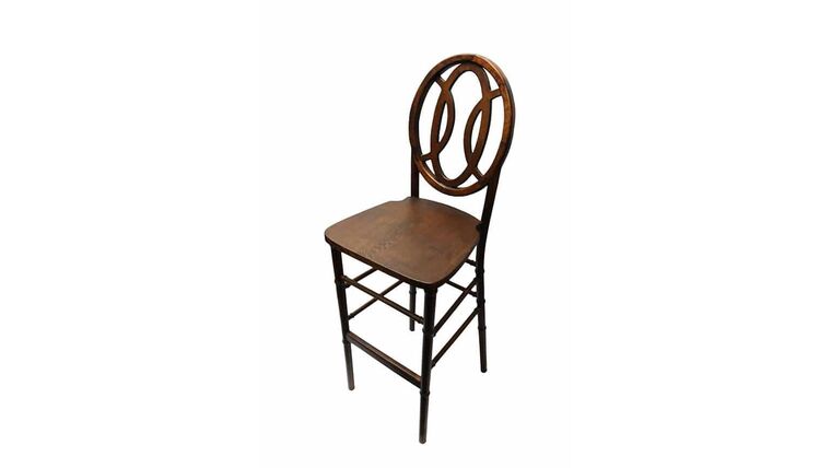 Stool – Orion – Dark Walnut | Rental