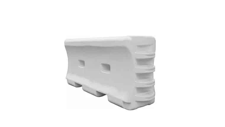 Water-Wall Water-Filled Barrier – 6′ – White | Rental