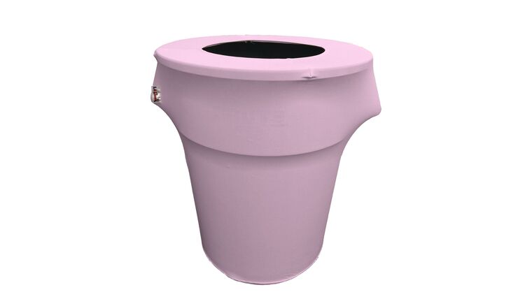 Spandex Trash Can Cover for 44 Gallon – Lilac | Rental