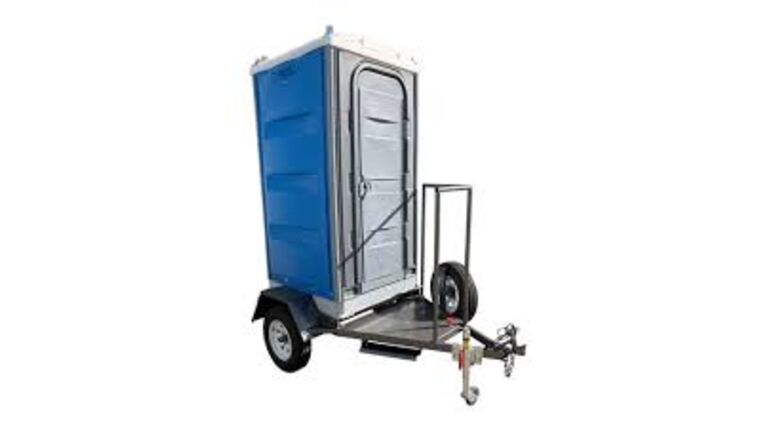 Single Portable Trailer Unit With Shower | Rental Single Portable Trailer Unit With Shower | Rental