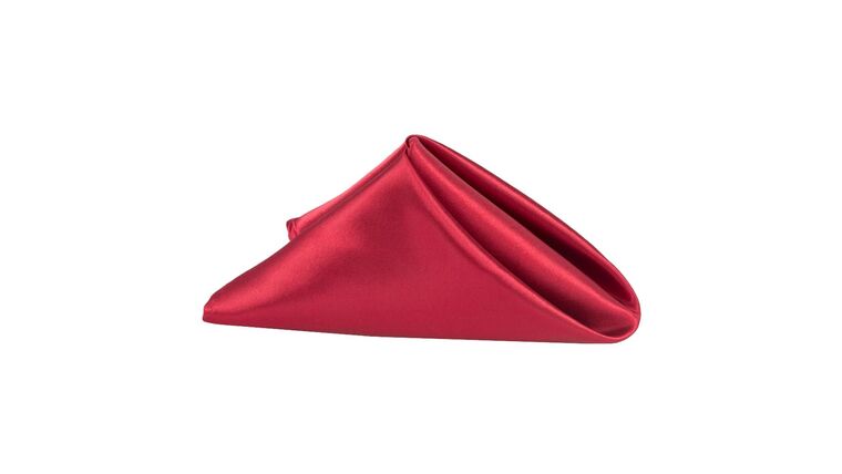 Satin Napkin 20″x20″ – Burgundy | Rental