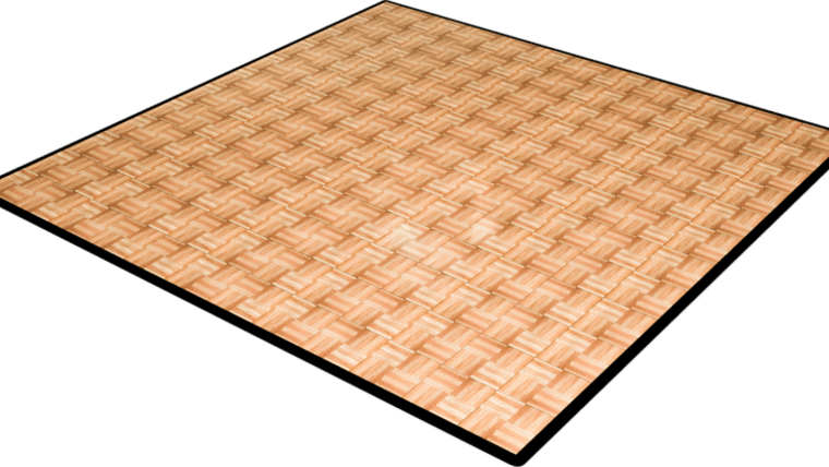 12′ x 12′ Oak Dance Floor | Rental