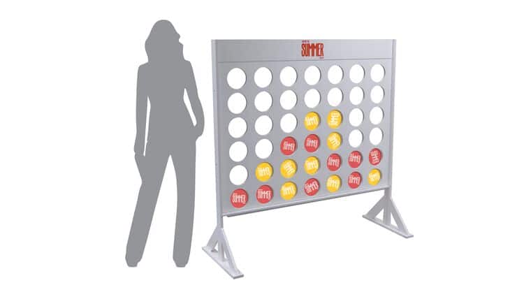 Giant Custom Connect 4 Game | Rental