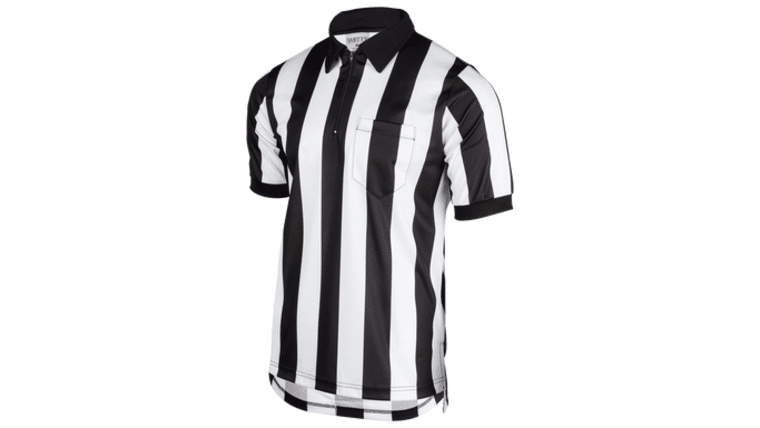 Black & White XL Size Referee Shirt | Rental Black & White XL Size Referee Shirt | Rental