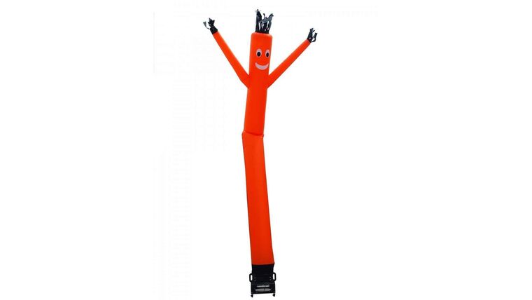 20′ Orange Air Dancer With Arms & Blower Kit | Rental