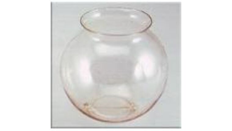 4″ Clear Plastic Ivy Fish Bowl | Rental 4″ Clear Plastic Ivy Fish Bowl | Rental