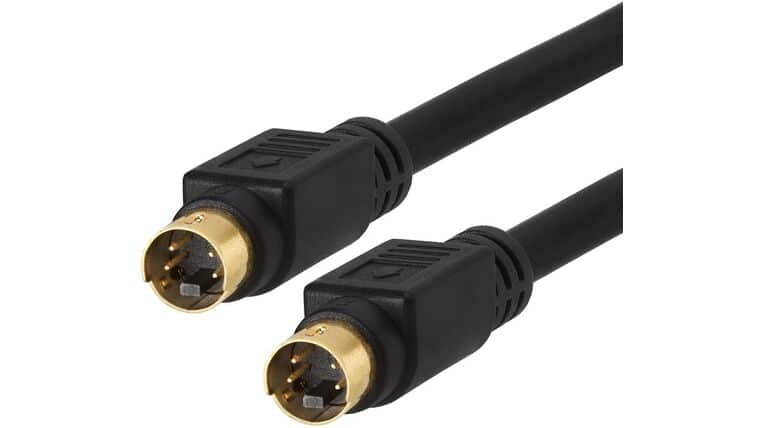 S-Video SVideo (SVHS) Gold Plated Cable 4 pin -50 ft | Rental S-Video SVideo (SVHS) Gold Plated Cable 4 pin -50 ft | Rental