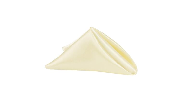 Satin Napkin 20″x20″ – Yellow | Rental