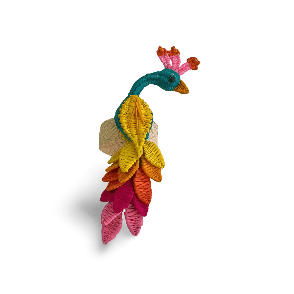 Peacock Iraca Woven Napkin Ring | Rental Peacock Iraca Woven Napkin Ring | Rental
