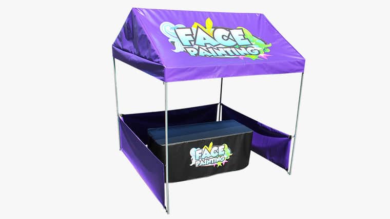 Face Painting Tent Package | Rental Face Painting Tent Package | Rental