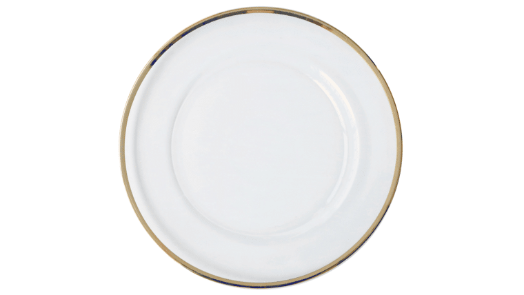 Baroque Charger Plate – Clear | Rental Baroque Charger Plate – Clear | Rental