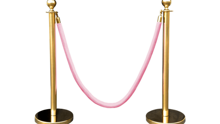 5’ – Pink Velvet Stanchion Rope Cover | Rental 5’ – Pink Velvet Stanchion Rope Cover | Rental