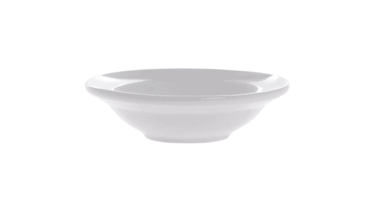 5 3/4″. 13 oz. Round Grapefruit Bowl Melamine (White) | Rental