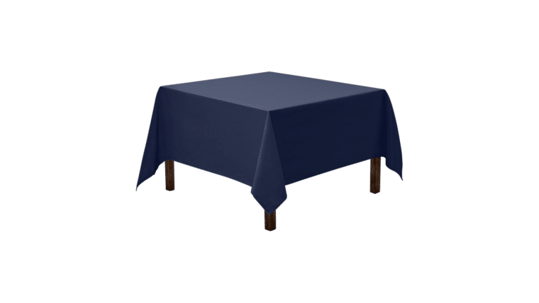 Polyester | 54" x 54" Square Polyester Tablecloth - Navy Blue | Rental