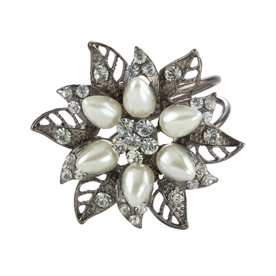 NR107 Bejeweled Design Napkin Ring | Rental