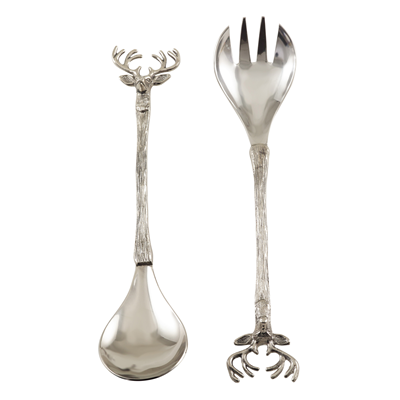 SP778 Reindeer Salad Servers – Set Of 2 | Rental