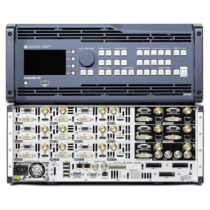 Analog Way – Ascender ASC3204 4K Switcher | Rental