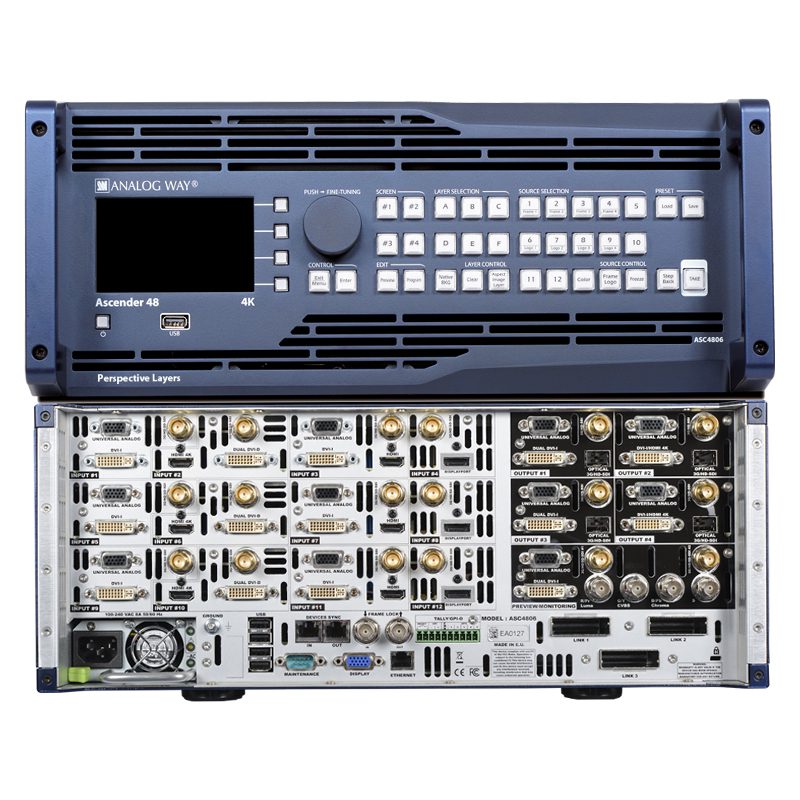 Analog Way – Ascender ASC4806 4K Switcher | Rental