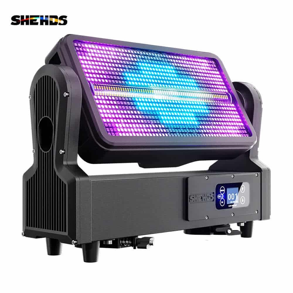CoralPar IP65 Waterproof 1000W RGB Strobe Moving Head Light | Rental