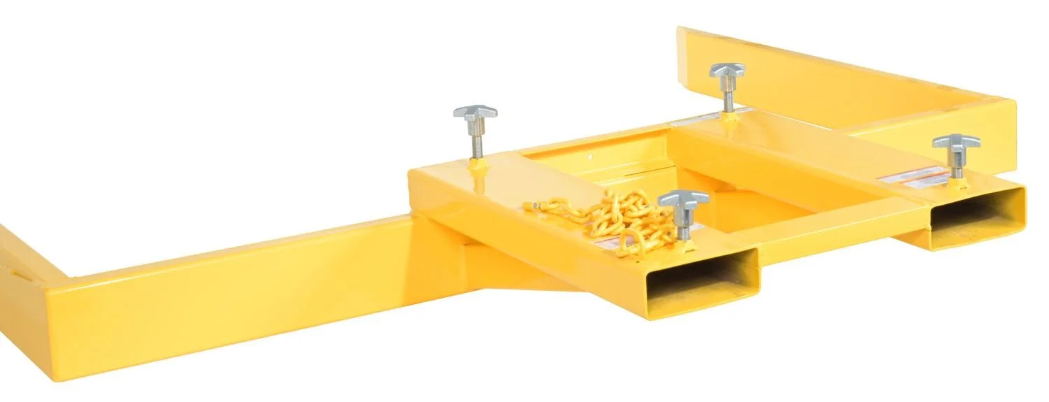 Fork Mounted Front Load Dumpster Mover | Platform & Ladders | Rental Fork Mounted Front Load Dumpster Mover | Platform & Ladders | Rental