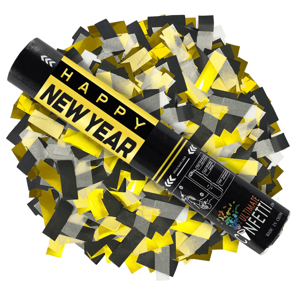 New Year Handheld Confetti POP Cannon (12″) | Rental