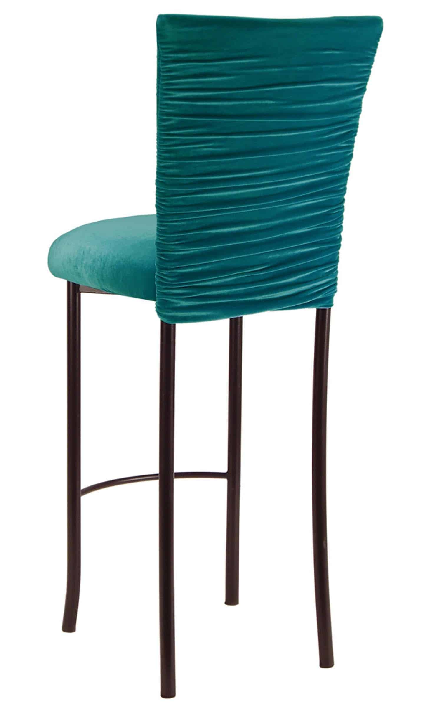 Turquoise Chloe on Brown Legs – Chameleon Chair Collection | Rental Turquoise Chloe on Brown Legs – Chameleon Chair Collection | Rental