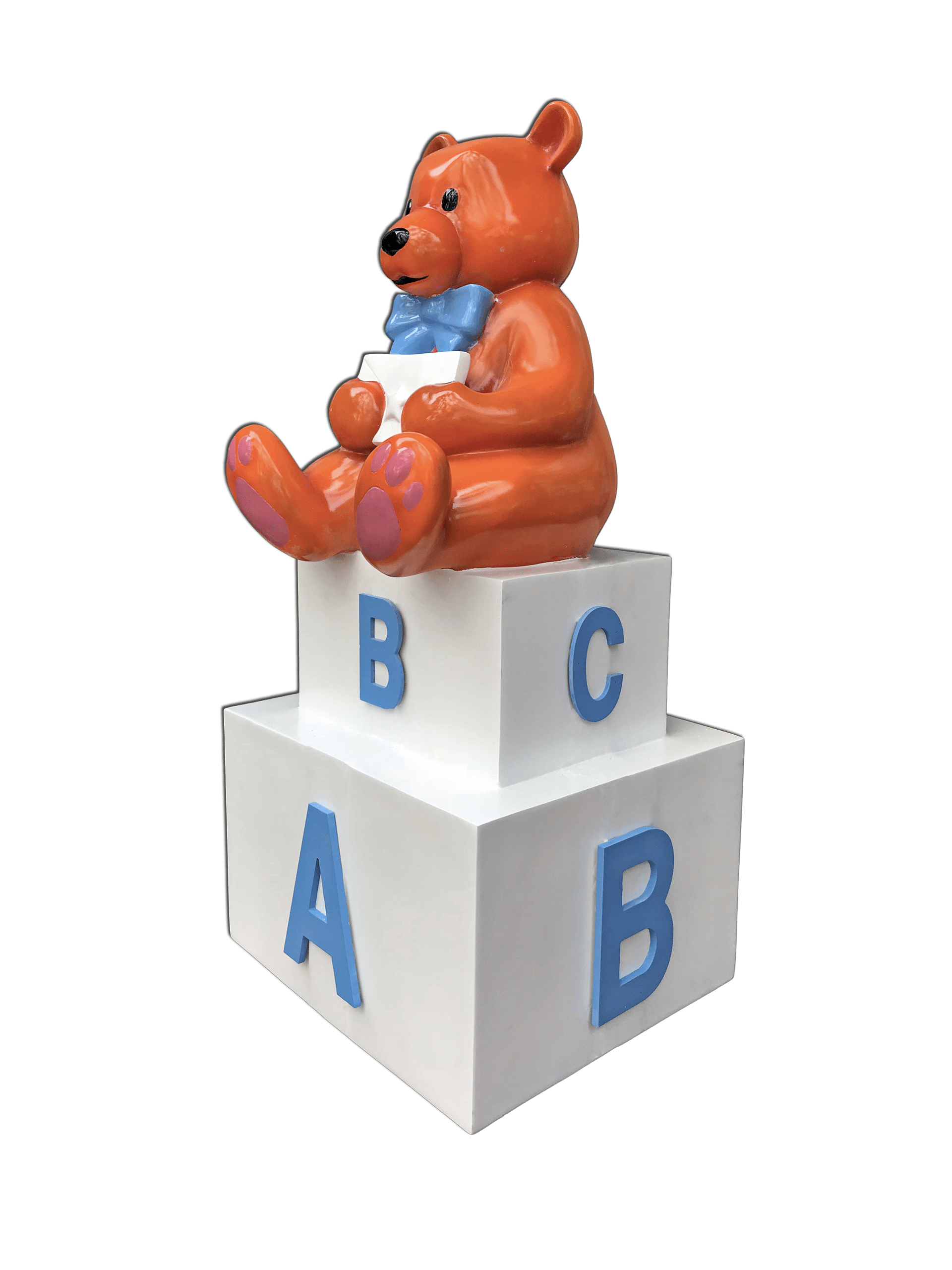 Blue Baby Block Teddy Bear | Rental