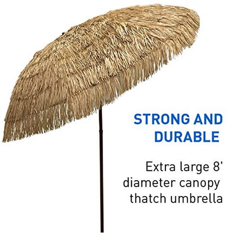 Part | 8′ Market Umbrella Top Only | Natural Tiki Thatch | Rental Part | 8′ Market Umbrella Top Only | Natural Tiki Thatch | Rental