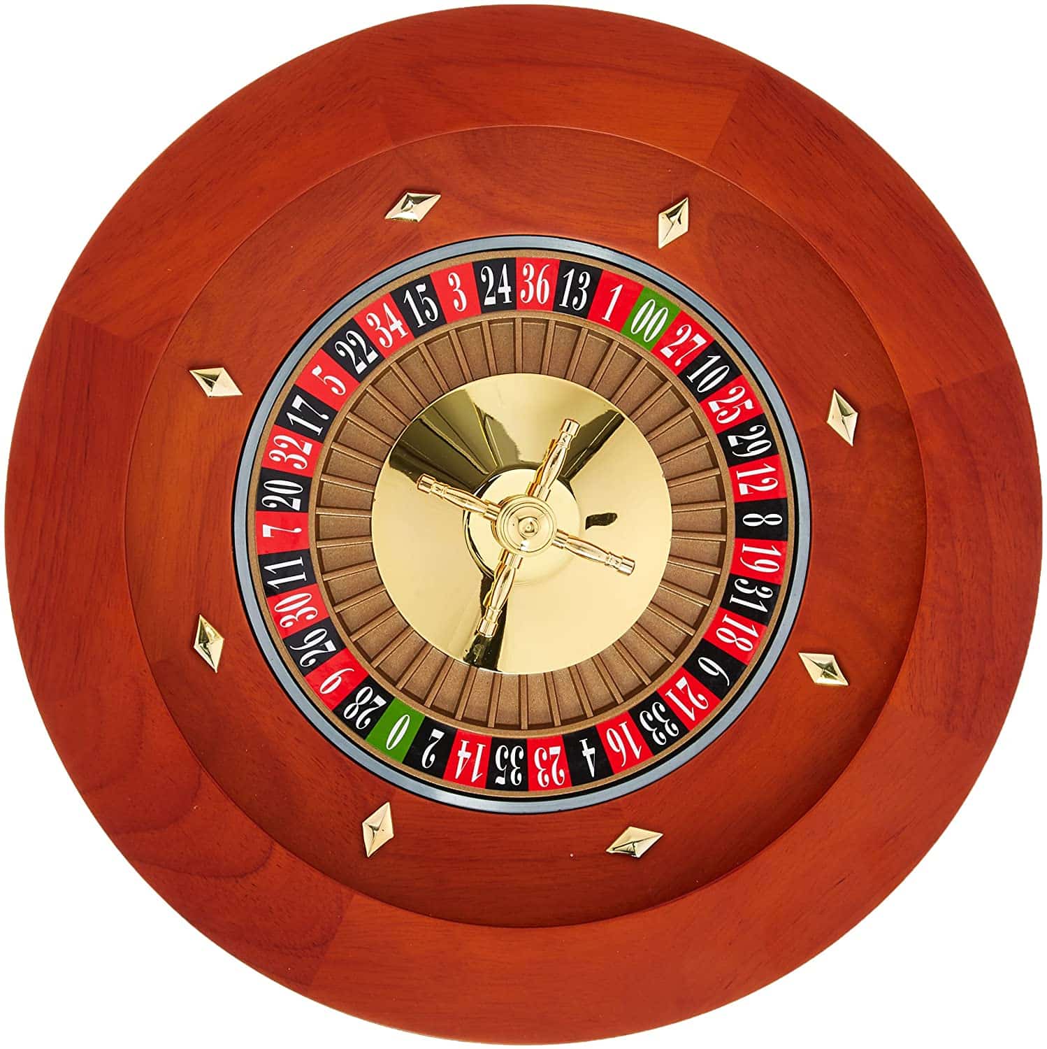 Part – 16″ Wood Roulette Casino Wheel | Rental