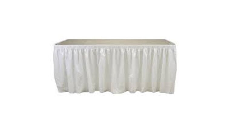 Part – 6′ Bar with Skirting (Skirting In White) Rental | Rental Part – 6′ Bar with Skirting (Skirting In White) Rental | Rental