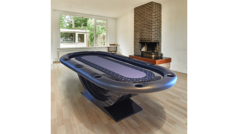 Part – Black Wood Roulette/Craps Casino Table Base Rail | Rental