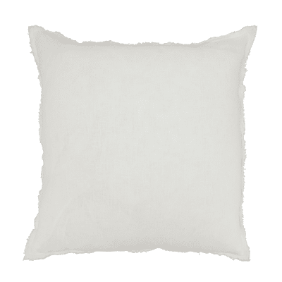 13049 – Fringed Design Linen Pillow – Down Filled | Rental
