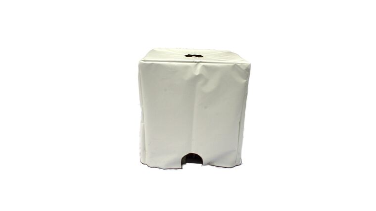 Vinyl – 700lb Block And Roll® Tent Ballast Block Cover – White | Rental Vinyl – 700lb Block And Roll® Tent Ballast Block Cover – White | Rental