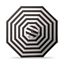 9′ Market Umbrella Kit – Black & White Stripe | Rental 9′ Market Umbrella Kit – Black & White Stripe | Rental