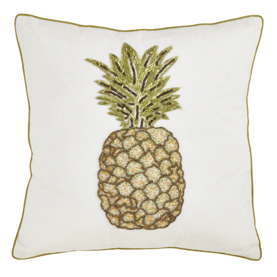 1792 – Beaded Pineapple Pillow – Poly Filled | Rental 1792 – Beaded Pineapple Pillow – Poly Filled | Rental